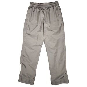 Under Armour Track Pants Mens Medium Gray Mesh Lined Training 1239481